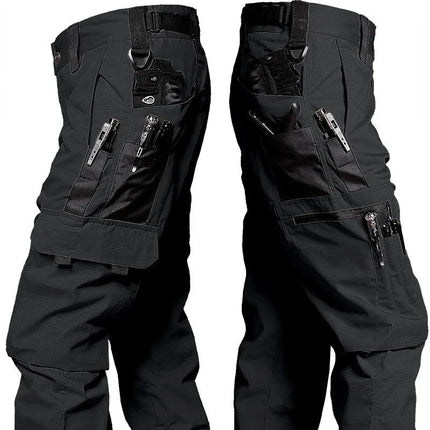 Men's Casual Tactical Pants Multi Pockets Work Trousers Male Outwear Straight Autumn Cargo Pants Spring Wear-resistant Trousers