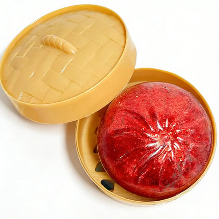 New 1-12pcs Glitter Dumpling Glitter Dumpling Squishy with Box Dumplings Sensory Squeeze Toy for Stress Relief