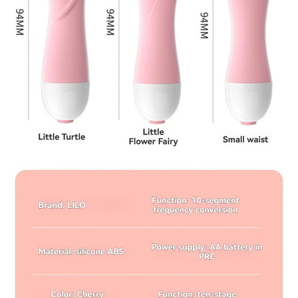 10 Speed Female G-spot Stimulation Vibrator Adult 18+ Vibrator Female Vaginal Vibration Clitoral Climax Stimulator Dildo Sex Toy