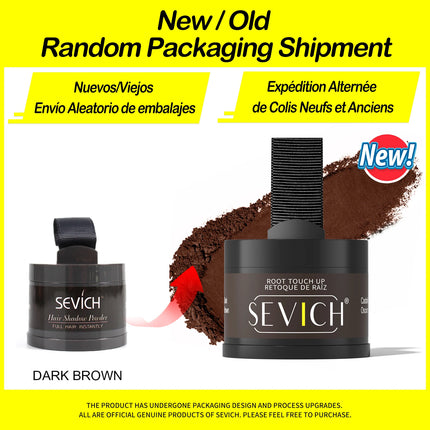 Sevich Hairline Powder 4g Hairline Shadow Powder Makeup Hair Concealer Natural Cover Unisex Hair Loss Product