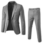 2Pcs-Lron gray / Asian XXL (EU M)