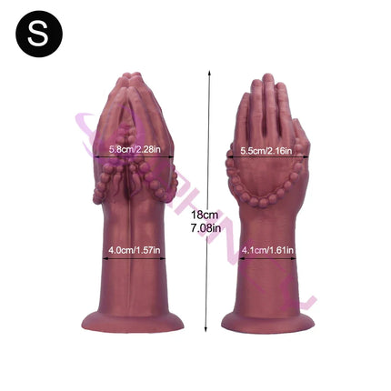 Arms Fisting Anal Plug Huge Anal Dildo Silicone Arms Butt Plug 18+ BDSM Sex Toys for Women Men Masturbation Prostate Massage