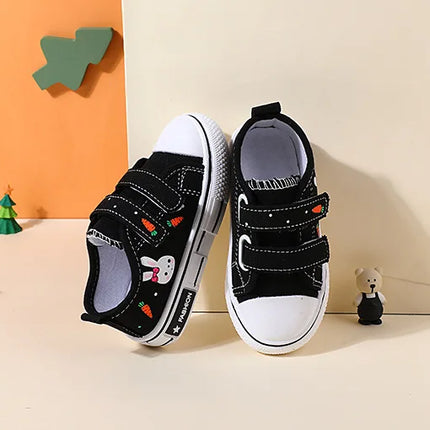 New Fashio Kid Shoe Boy Sneaker Shoe Spring Autumn Children Cartoon Canvas Sports Shoes Boys Girls Baby Board Shoes with Leisure