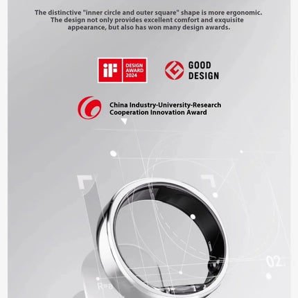 RingConn Gen 2 Smart Ring, the world's first ultra-thin smart ring with sleep apnea monitoring