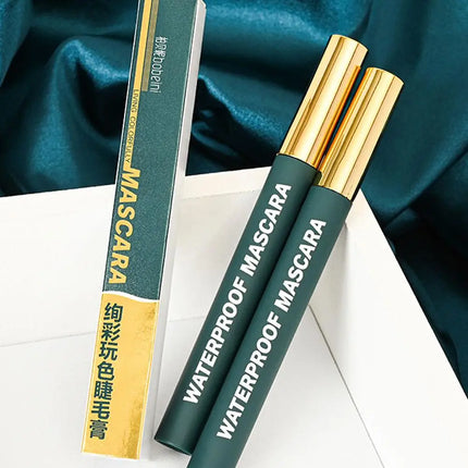 4D Mascara, Black, Waterproof, Ultra-Long, Volumizing, Long-Lasting Smudge-Proof, Perfect Festivals and Special Occasions