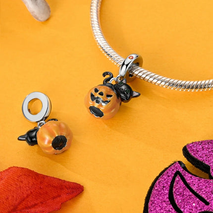 Hot Sale 925 Sterling Silver Cute Panda Beads & Penguin Dangle Charm Fit Snake Bracelet Boutique Necklace Black Pendant Gift