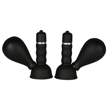 Silicone Nipple Sucker Nipple Clamps Pump Vibrators For Women Breast Enlargement Clitoris Sucking Female Masturbator Sex Toys