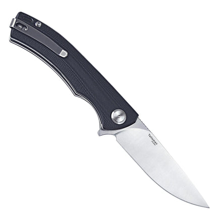 HARNDS Talisman CK9168 Pocket Knife with Ball Bearing Pivot System Folding Knife with 14C28N Steel G10 Handle Pocket clip