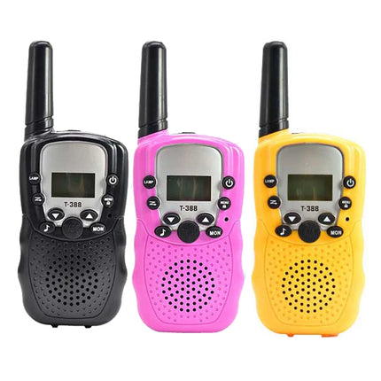 3 Pack Kids Walkie Talkies, Outdoor Camping Adventure Toys for Boys Girls Aged 3-12, LED Flashlight, 22 Channels, Birthday Gifts