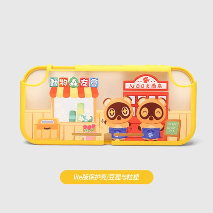 Animal Forest Switch 2 Protective Shell Cute Raccoon Cartoon Custom Oled Ns Lite Protective Shell Anime Peripheral Toy Gifts
