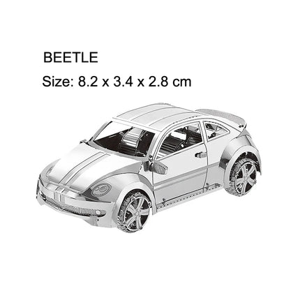 3D Metal Puzzle EF510 Train Vintage Car Mountain Bike Motorcycle model KITS Assemble Jigsaw DIY Puzzle Gift Toys For Children