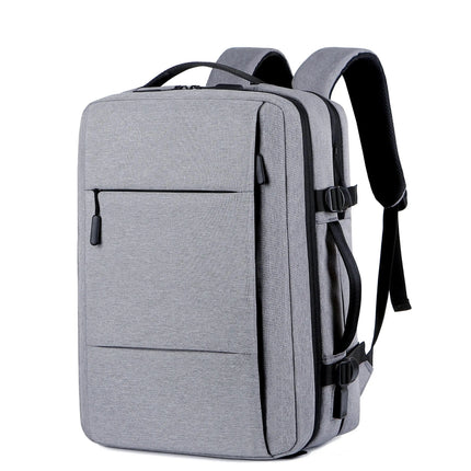 Classic Travel Backpack Men Business Backpack School Expandable USB Bag Large Capacity Laptop Waterproof Fashion Backpack