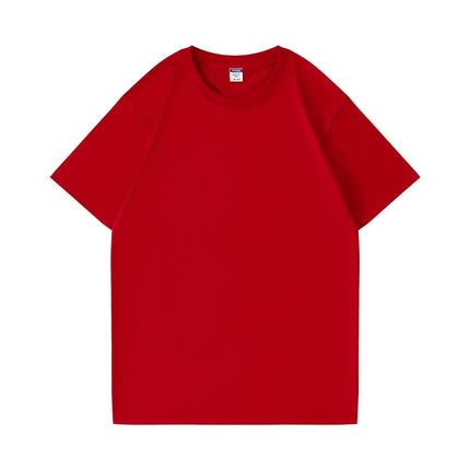 Customize 100% Cotton Men's T-Shirt Unisex Personalized Crewneck Top Tee Workwear Design Brand Logo Print Clothes Team Clothing