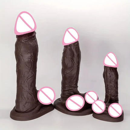 Big Dick Huge Realistic Dildo Vagina Masturbation Double Penetration Anal Penis Consolador Sexy Adult Sex Toys for Women Men
