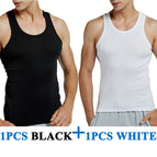 1PCS BLACK 1P WHITE / XXL