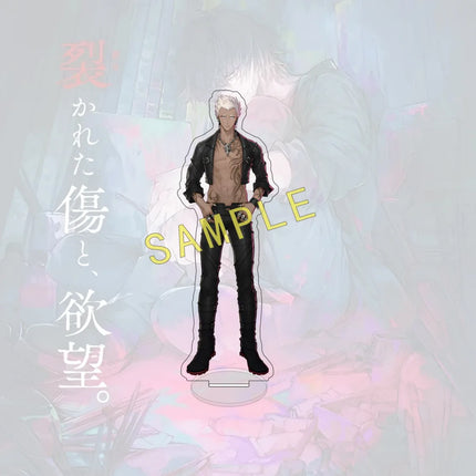 Anime Slow Damage 15CM acrylic column cute figurine by Towa Rei Fujieda for desktop decoration, as a gift or souvenir, keychain
