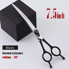 7.5 Black Curved