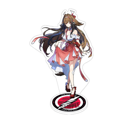 Game Zenless Zone Zero Sunna Cissia Promeia Hoshimi Miyabi Anime Acrylic Stand Model Plate Keychain Desk Decor Collection gift