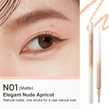 Judydoll Dual-Ended Contour Under Eye Pen Matte Shimmer Soft Nude Fine Flash  Smudge-Proof Lasting Natural Brightening