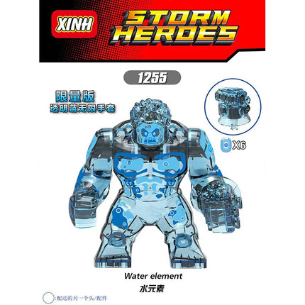 Building blocks, Marvel superheroes, assembled dolls, Spider Man, Iron Man, Venom, Shark, Deadpool, DIY gifts, children's toys