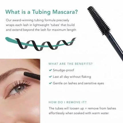 Thrive Causemetics Liquid Lash Extensions Mascara Thickening Lengthening Waterproof Smudge-Proof Nourishing Fiber Eyelash Makeup
