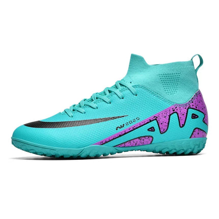 Original Men Football Field Boots Professional Society Cleats Children Soccer Shoes Grass Training Kids Non Slip Football Shoes