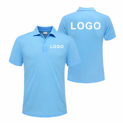 Summer Casual Breathable Polo Shirts Company Logo Custom Print Embroidery Personalized Design Men And Women Short-Sleeved Tops