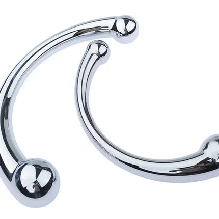 Anal Plug Dildo Stainless Steel G Spot Wand Massage Stick Pure Metal Penis G-Spot Stimulator Sex Toy for Women Men