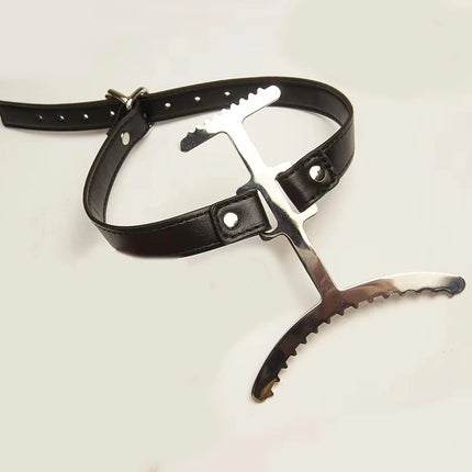 BDSM Stainless Steel Heretics Fork Posture Collar Neck Bondage Restraints,Sex Toys for Couples,SM Adult Games