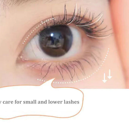 Ultra-fine Small Brush Head Mascara Lengthening Black 3D Lash Eyelash Extension Eye Lashes Long-wearing Black Color Mascara