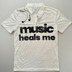 WHITE / L