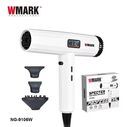 WMARK Hair Dryer Professional Blow Dryer Wire Haired Dryer Machine Hot and Cold Adjustment Hair Dryers Home Appliance NG-9106W