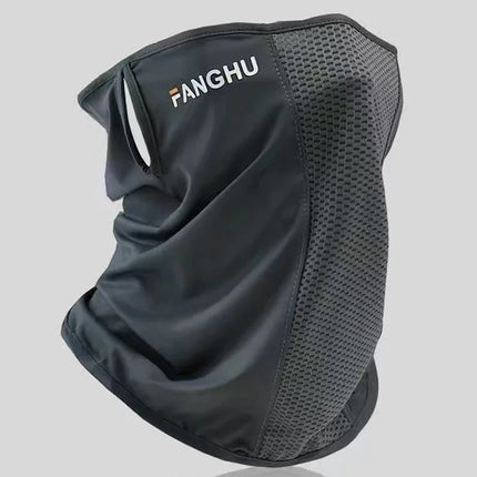 Summer Balaclava Ice Silk Breathable Anti-UV Cycling Face Scarf Neck Cover Sunscreen Cooling Outdoor Hiking Driving Running Mask