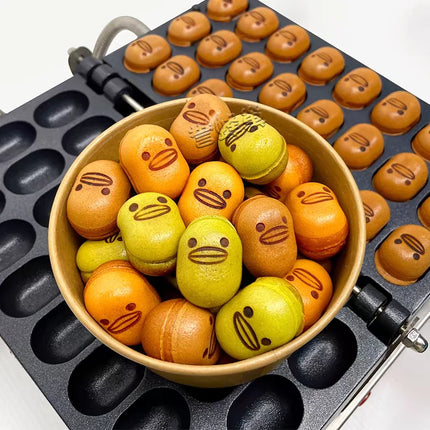 Commercial Electric Non Stick Jujube Bean Small Round Ball Egg Bubble Waffle Cake Machine Skewer Waffle Maker Snack Equipment