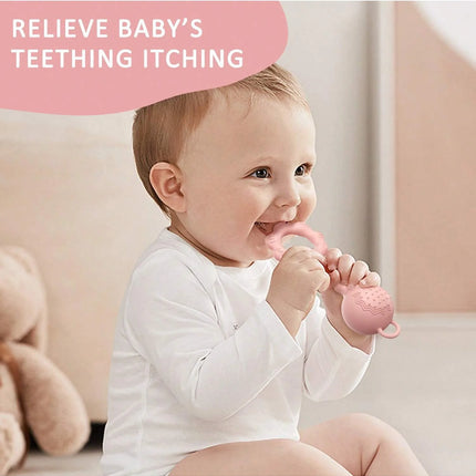 Silicone Rattle Teether / Hochet Mordant Silicone
