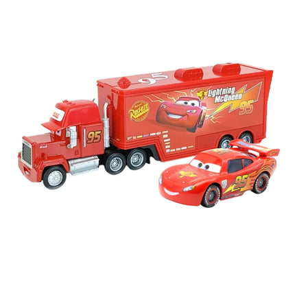 Boy Toys Pixar Cars Jackson Storm Truck Lightning McQueen Racing Toy Car 3 1/55 Ratio Die Casting Mack Model Birthday Gifts