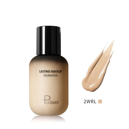 Wheat Color Liquid Foundation European And American Makeup Base Tanning Yellow Black Skin Waterproof White Foundation Cosplay