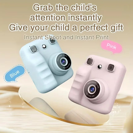 New Mini Instant Photo Digital Camera for Children, New Thermal Printing Camera Toy