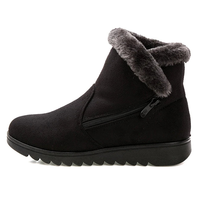2023 Woman Shoes Woman Winter Snow Boots Warm Ankle Boots Platform Rubber Female Boots Winter Snow Footwear Lady Low Heel Shoes