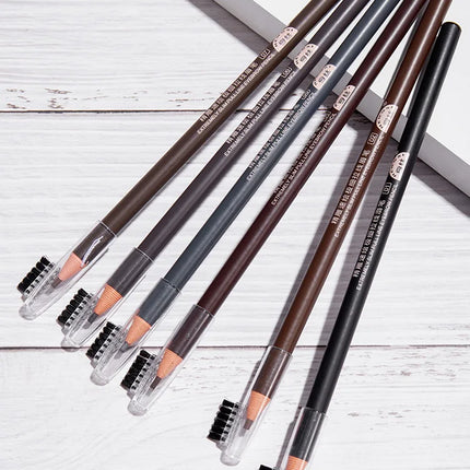 3PCS high-quality 2mm ultra-fine wire eyebrow pencil with precision carving, quick drawing, smooth and waterproof makeup pen