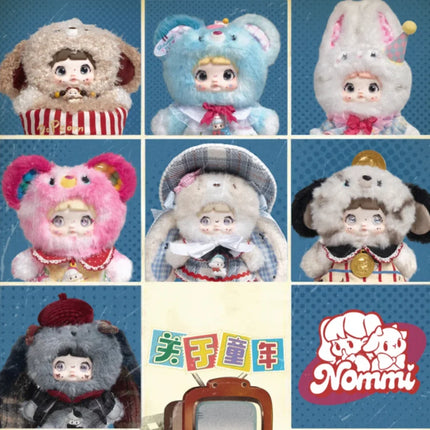 Genuine Nommi About The Childhood Series Blind Box Kawaii Dolls Collection Desktop Ornament Fashion Trend Gift Girl