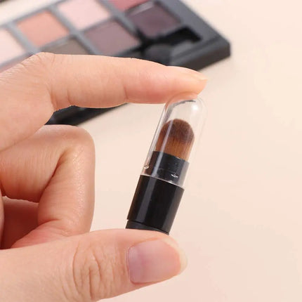 Soft Brush Head Silicone Lip Brush Portable Multi-purpose Mini Lip Brush Washable Silicone Brush Head Mini Makeup Brush