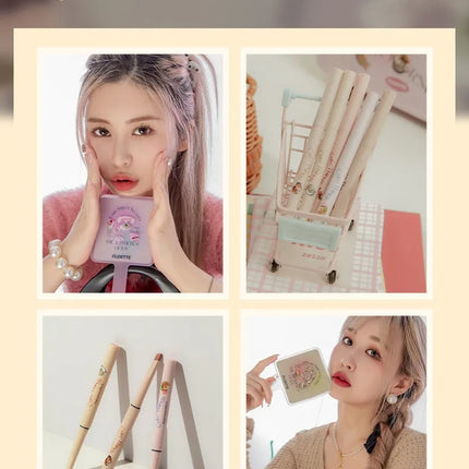 FLORTTE Lip Liner Pencil Matte Lipstick Long Lasting,Smooth Application Mechanical Lip Liners Pencil