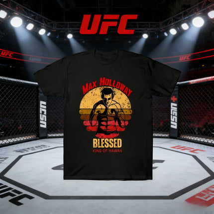 UFC Max Holloway Summer 2026 Collection - Pure Cotton Printed Fashion Trendy Breathable T-Shirt Suitable for Both Men and Women