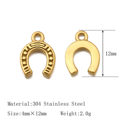 3Pcs Airplane/Body/Cowboy Boot/Ox Horn Charms Stainless Steel Waterproof Pendants DIY Earrings Necklace Jewelry Making Findings
