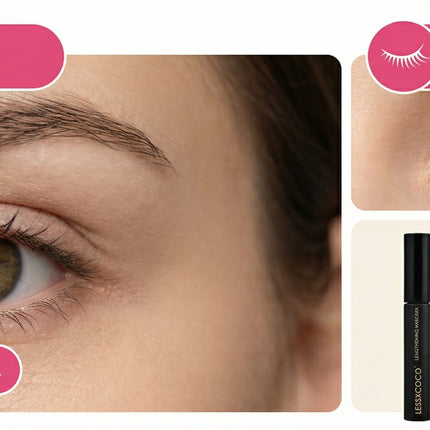 Mascara - Natural, long-lasting, waterproof, sweatproof, smudge-proof, volumizing, thickening, curling, and big eye makeup.