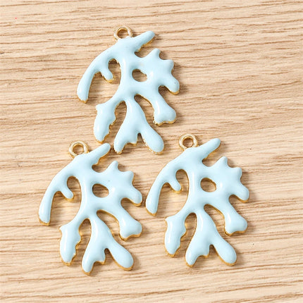 10pcs Cute Mix Marine Life Charms Enamel Starfish Lobster Crab Charms Pendants for Jewelry Making Necklaces Earrings DIY Gifts