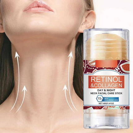 Retinol & Collagen Neck Cream Firming Moisturizing & Lifting | Hyaluronic Acid for All Skin Types