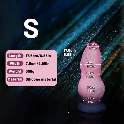 Huge Silicone Animal Dildo Anal Plug Dog Knot Penis Masturbation Prostate Large Butt Plug Sex Toy For Men Women Adult Supplies