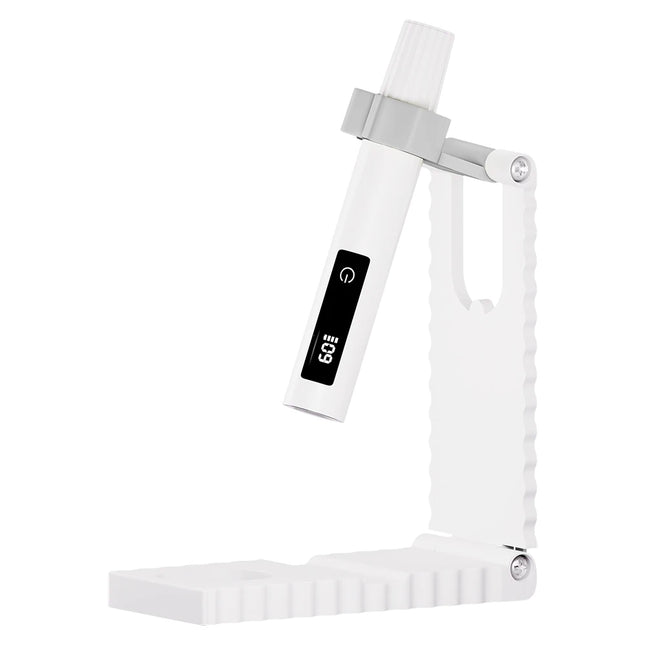 UV Nail Light Handheld Nail Lamp - Timer, Adjustable Stand and LED Indicator, Rechargeable Nail Dryer for Fast Drying, Gel Nails